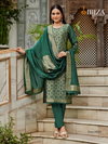 Carol By Ibiza Banglory Silk Jacquard Designer Salwar Suits Suppliers In India